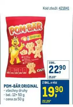 Makro POM-BÄR ORIGINAL nabídka