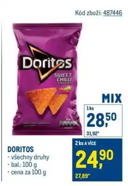 Makro Doritos nabídka