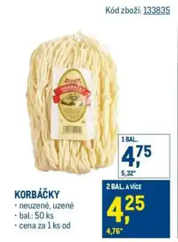 Makro Korbáčky nabídka