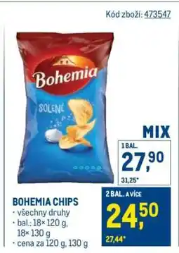 Makro Bohemia chips nabídka