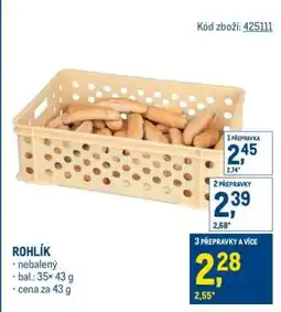 Makro Rohlík nabídka