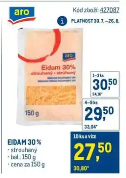 Makro Eidam 30 % nabídka