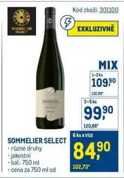 Makro Sommelier Select nabídka