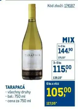 Makro Tarapacá nabídka