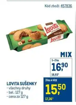 Makro LOVITA SUŠENKY nabídka