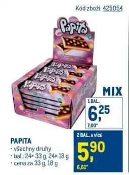 Makro Papita nabídka