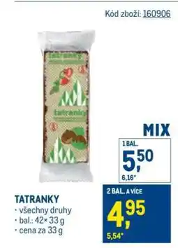 Makro Tatranky nabídka