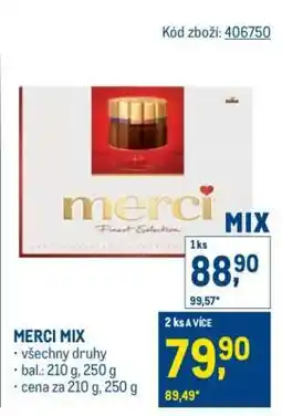 Makro Merci mix nabídka