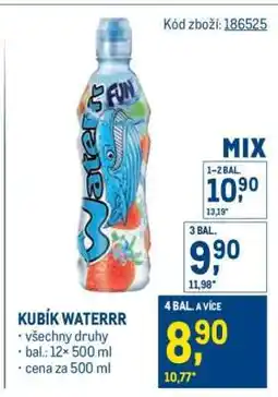 Makro Kubík Waterrr nabídka