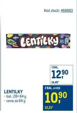 Makro Lentilky nabídka