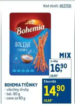 Makro Bohemia Tyčinky nabídka