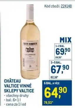 Makro Château Valtice Vinné sklepy Valtice nabídka
