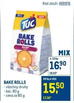 Makro Bake Rolls nabídka