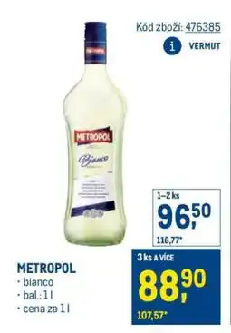 Makro Metropol nabídka
