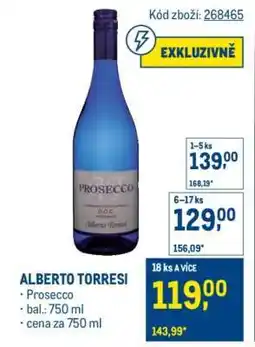 Makro Alberto Torresi nabídka
