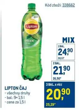 Makro Lipton čaj nabídka
