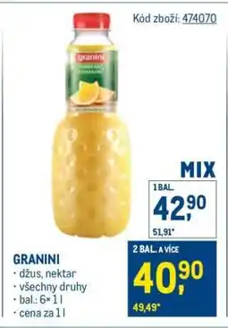 Makro Granini nabídka