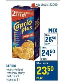 Makro Caprio nabídka