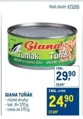 Makro Giana Tuňák nabídka