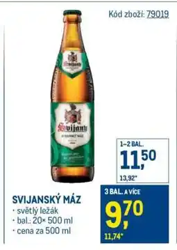Makro Svijanský Máz nabídka
