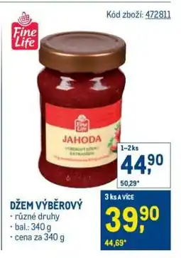 Makro DŽEM VÝBĚROVÝ nabídka