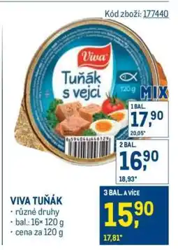 Makro VIVA TUŇÁK nabídka