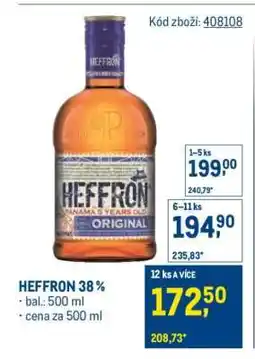 Makro Heffron 38 % nabídka