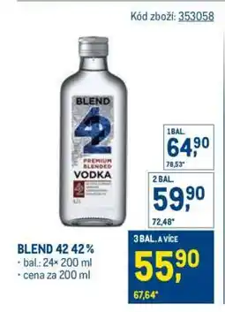 Makro Blend 42 42 % nabídka