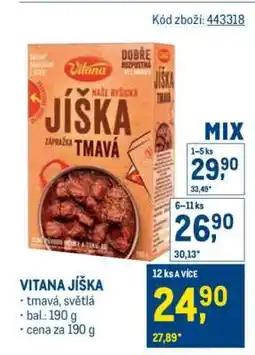 Makro VITANA Jíška nabídka