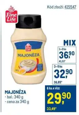 Makro Majonéza nabídka