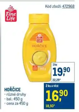 Makro Hořčice nabídka