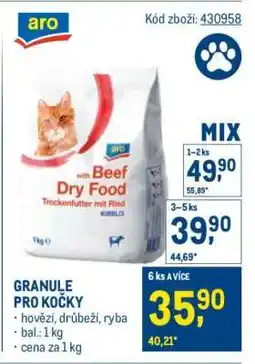 Makro Granule pro kočky nabídka