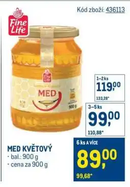 Makro Med květový nabídka