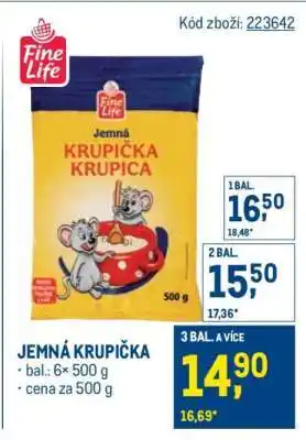 Makro Jemná krupička nabídka