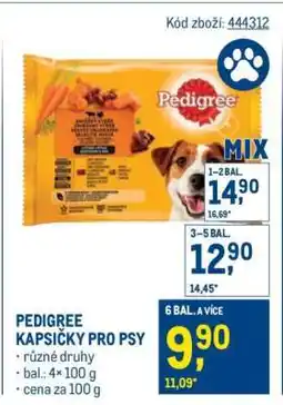 Makro Pedigree kapsičky pro psy nabídka