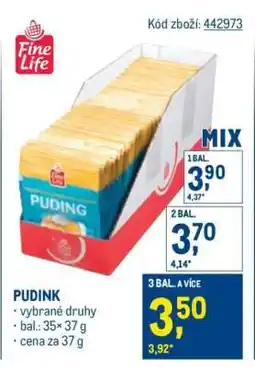 Makro Pudink nabídka