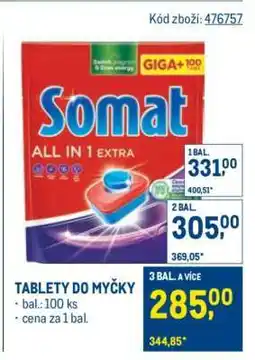 Makro Tablety do myčky nabídka
