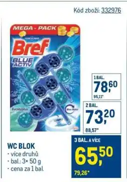 Makro WC blok nabídka