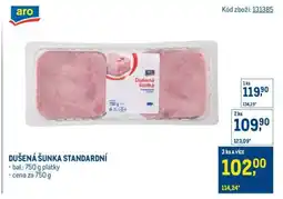 Makro Dušená šunka standardní nabídka