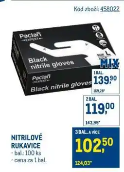 Makro Nitrilové rukavice nabídka