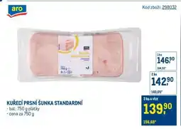 Makro Kuřecí prsní šunka standardní nabídka