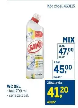 Makro WC GEL nabídka