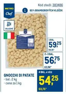 Makro Gnocchi di Patate nabídka