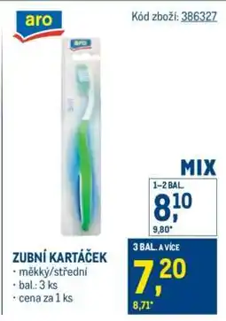 Makro Zubní kartáček nabídka