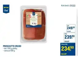 Makro Prosciutto crudo nabídka