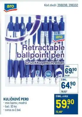 Makro Kuličkové pero nabídka