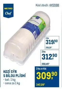 Makro KOZÍ SÝR S BÍLOU PLÍSNÍ nabídka