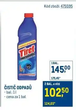 Makro Čistič odpadů nabídka