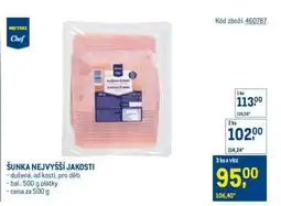 Makro Šunka nejvyšší jakosti nabídka