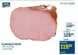 Makro Kladenská pečeně nabídka